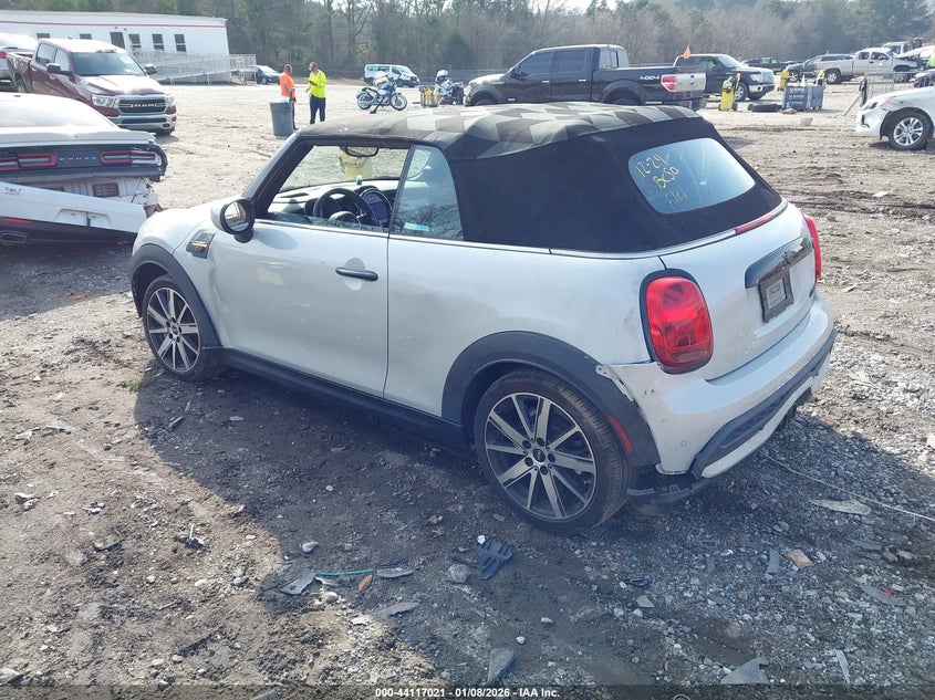 Vin: wmw43dl04p3p73815, lot: 44612917, mini convertible cooper s 20233
