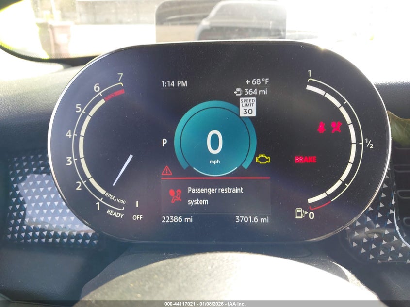 2023 Mini Convertible Cooper S VIN: WMW43DL04P3P73815 Lot: 44117021