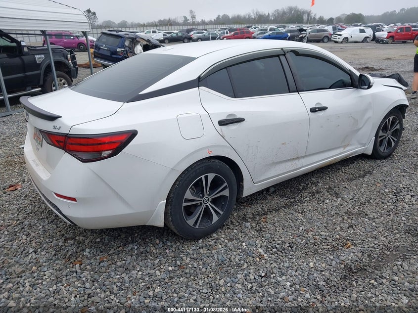 VIN 3N1AB8CV3MY279737 2021 NISSAN SENTRA SV XTRONIC CVT