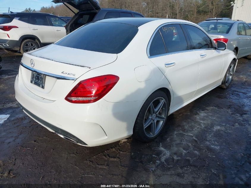 2016 Mercedes-Benz C 300 Sport 4Matic