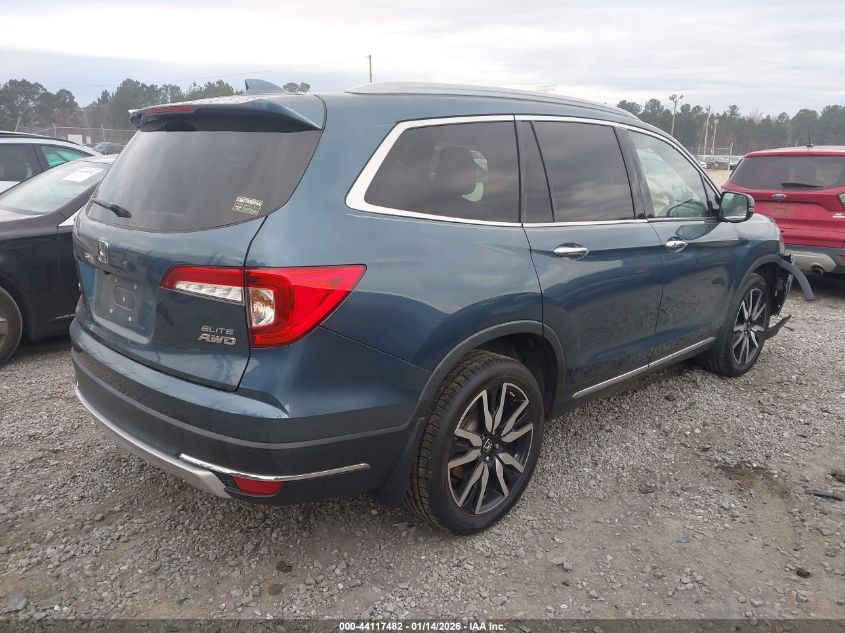 2021 Honda Pilot Awd Elite