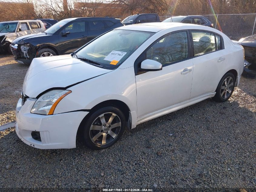 2012 Nissan Sentra 2.0 Sr