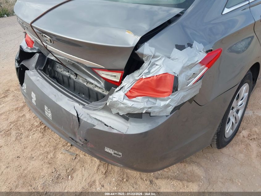 2012 Hyundai Sonata Gls VIN: 5NPEB4AC5CH365958 Lot: 44117623