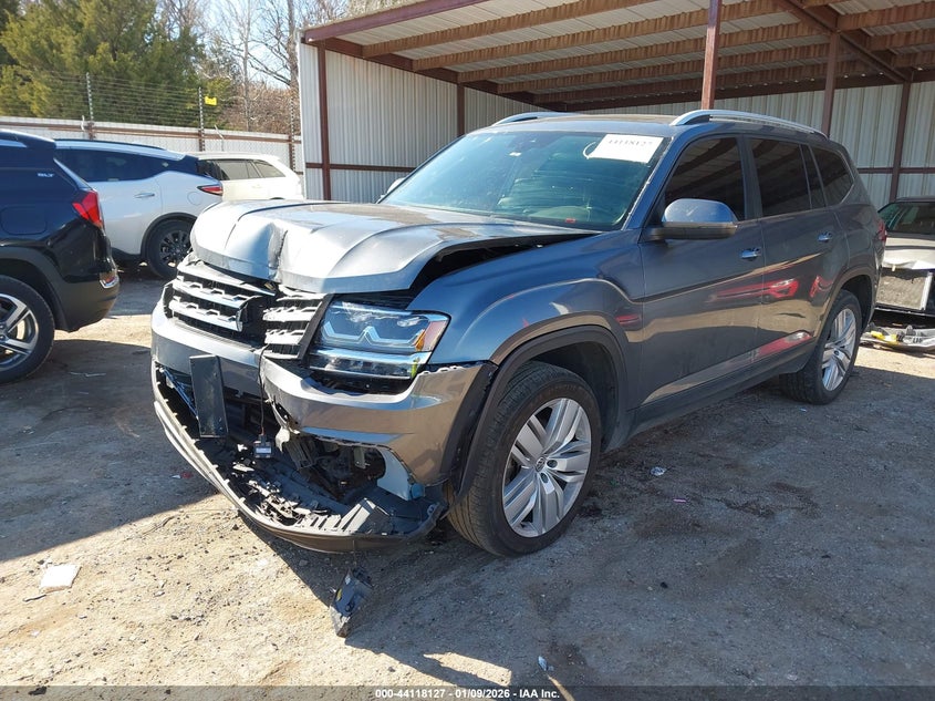 Vin: 1v2ur2ca9kc566634, lot: 44614023, volkswagen atlas 3.6l v6 se w/technology 20192