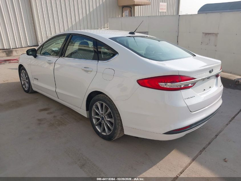 2017 Ford Fusion Hybrid S