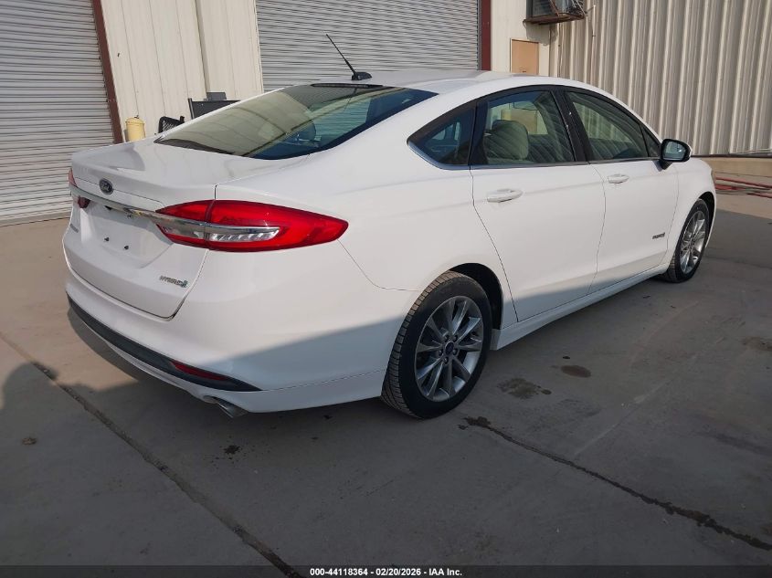 2017 Ford Fusion Hybrid S