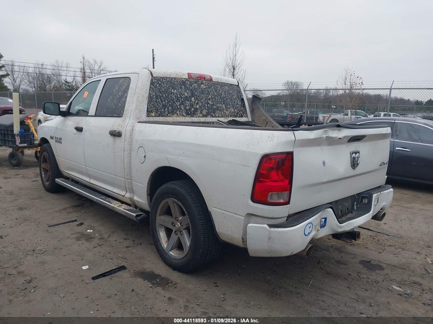 Vin: 3c6rr7kt6eg215227, lot: 44614489, ram 1500 express 20143