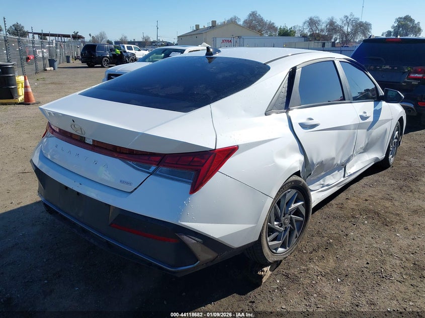 2025 Hyundai Elantra Hybrid Blue