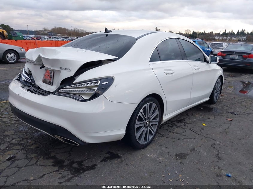 2018 Mercedes-Benz Cla 250 4Matic