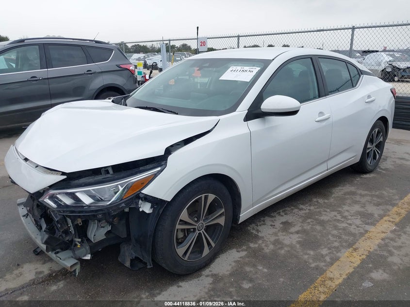 2022 Nissan Sentra Sv Xtronic Cvt