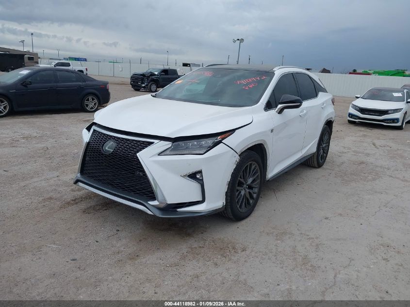 2017 Lexus Rx 350 F Sport