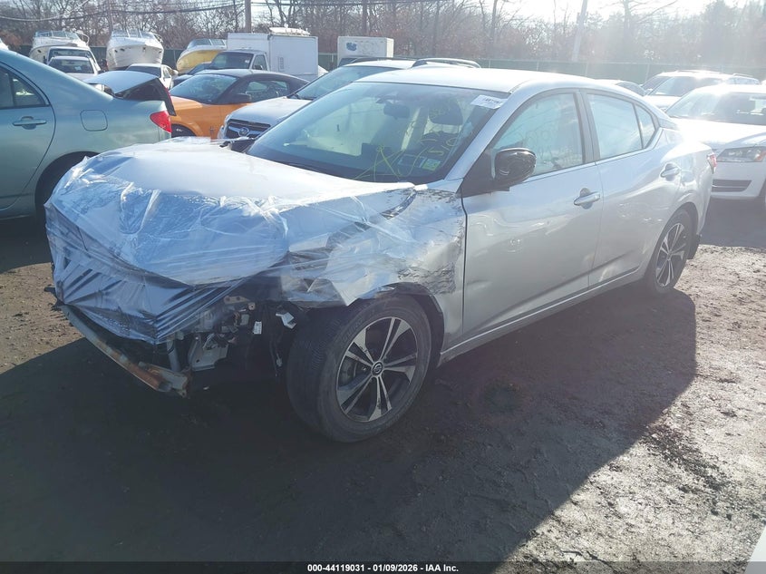 VIN 3N1AB8CV6MY323407 2021 NISSAN SENTRA SV XTRONIC CVT