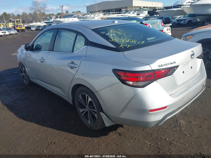 VIN 3N1AB8CV6MY323407 2021 NISSAN SENTRA SV XTRONIC CVT