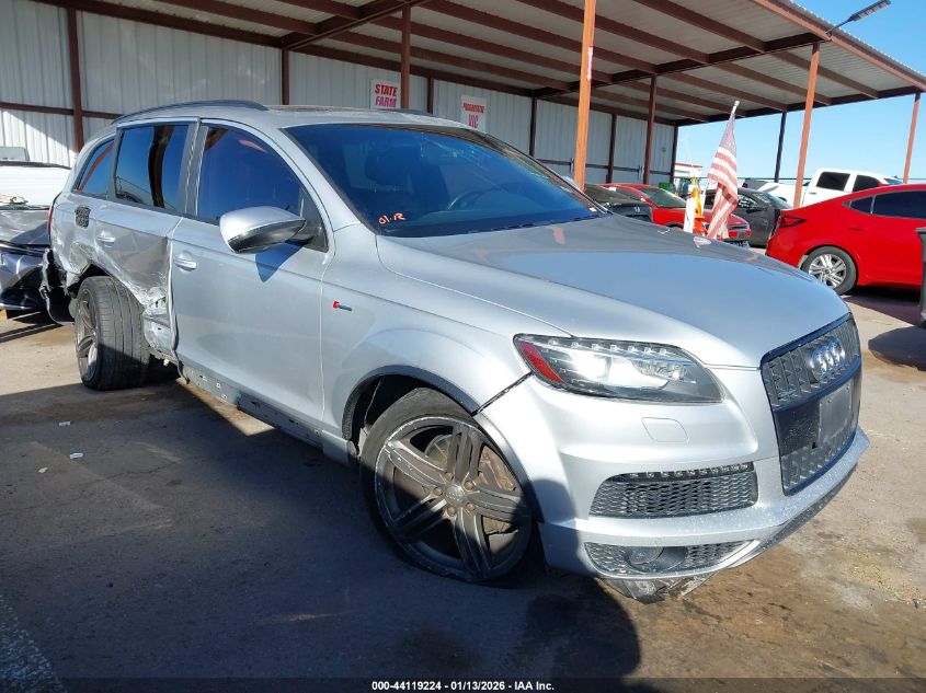 2015 Audi Q7 3.0T S Line Prestige