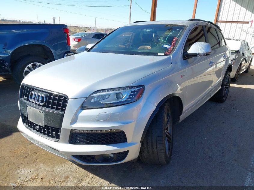 2015 Audi Q7 3.0T S Line Prestige