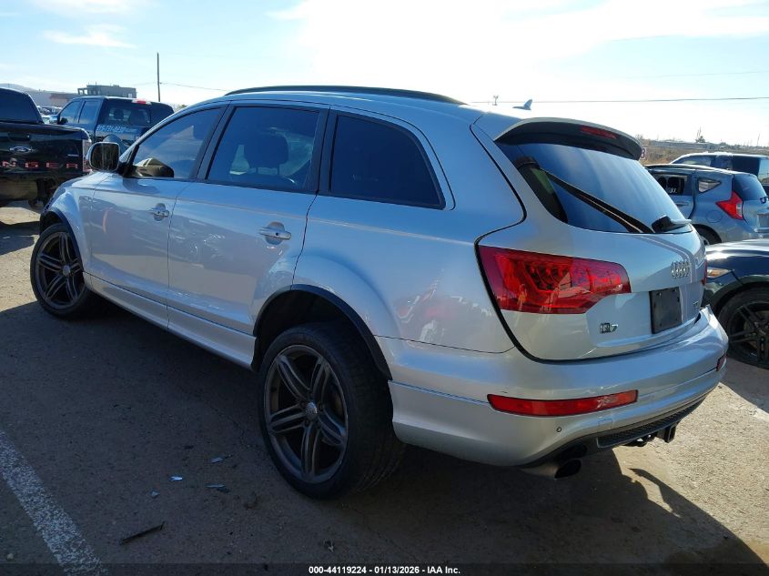 2015 Audi Q7 3.0T S Line Prestige