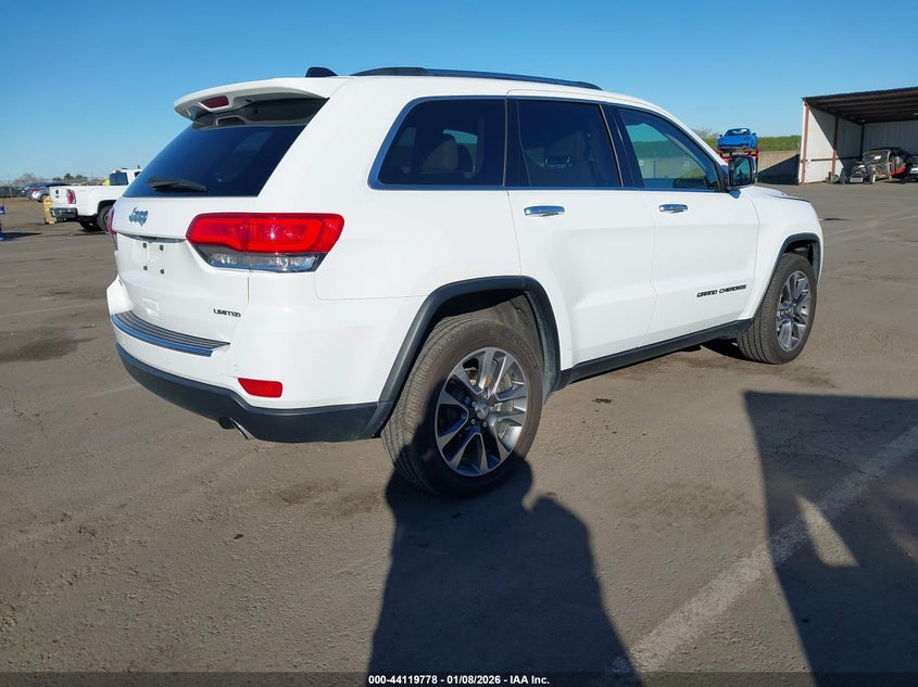VIN 1C4RJFBG9JC204149 2018 JEEP GRAND CHEROKEE LIMITED 4X4