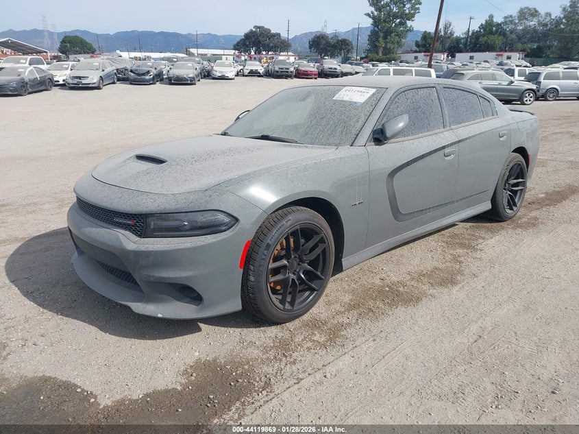 Vin: 2c3cdxct9hh628425, lot: 44615765, dodge charger r/t rwd 20172