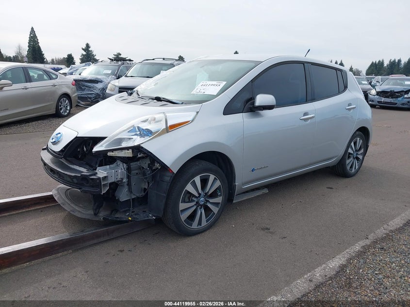 Vin: 1n4az0cp6dc416793, lot: 44615851, nissan leaf sl 20132
