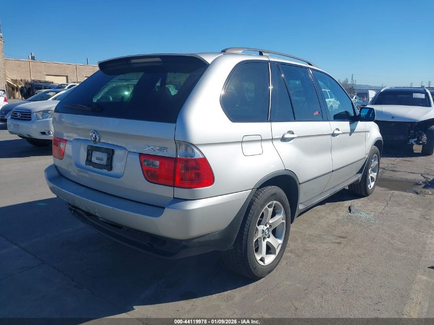 2004 BMW X5 3.0I