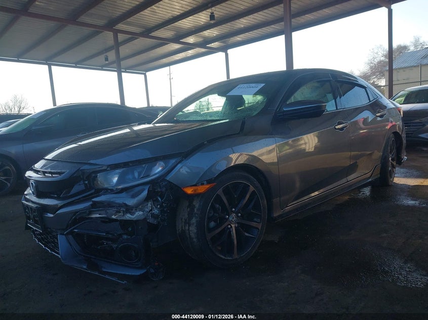 VIN SHHFK7H42MU409501 2021 HONDA CIVIC SPORT