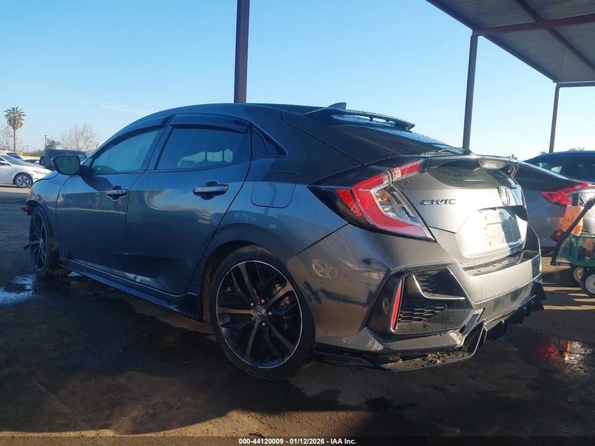 VIN SHHFK7H42MU409501 2021 HONDA CIVIC SPORT