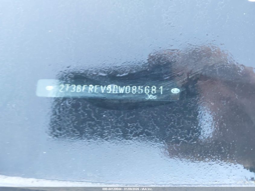 2013 Toyota Rav4 Le VIN: 2T3BFREV9DW085681 Lot: 44120044