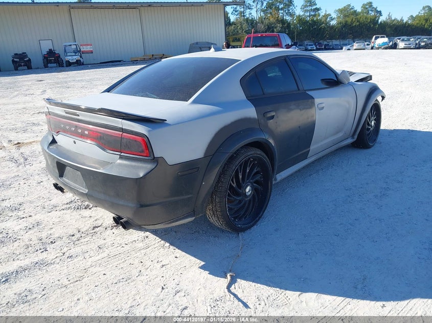 Vin: 2c3cdxat3dh693302, lot: 44616093, dodge charger police 20134