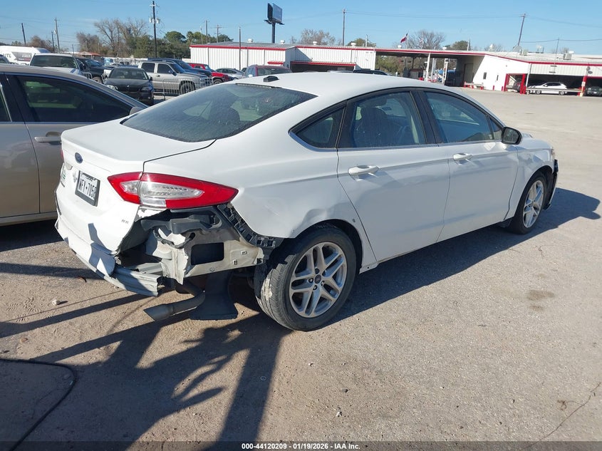Vin: 3fa6p0h77er165760, lot: 44616105, ford fusion se 20144