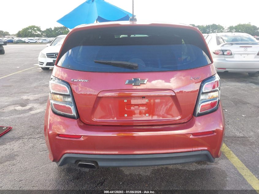 2020 Chevrolet Sonic Fwd Lt 5-Door VIN: 1G1JD6SB1L4140056 Lot: 44120283