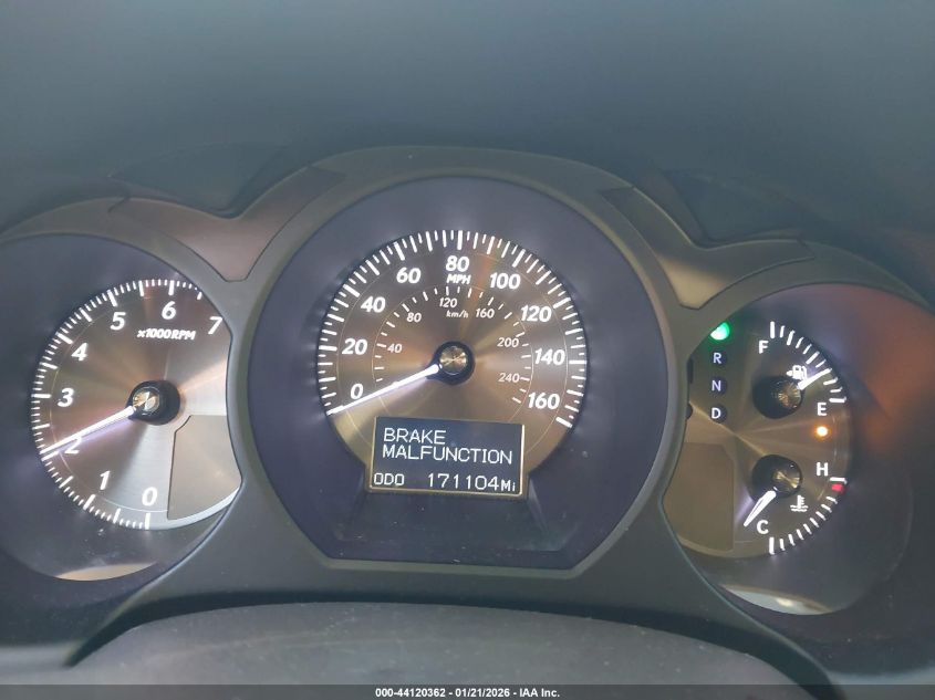 2011 Lexus Gs 350 VIN: JTHBE1KS9B0053201 Lot: 44120362