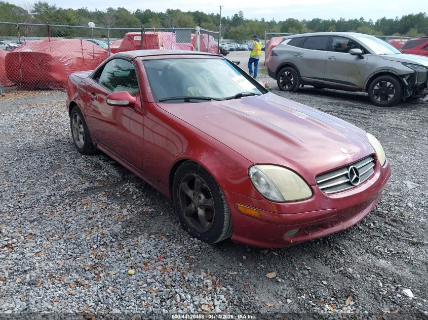 2001 Mercedes-Benz SLK-Class