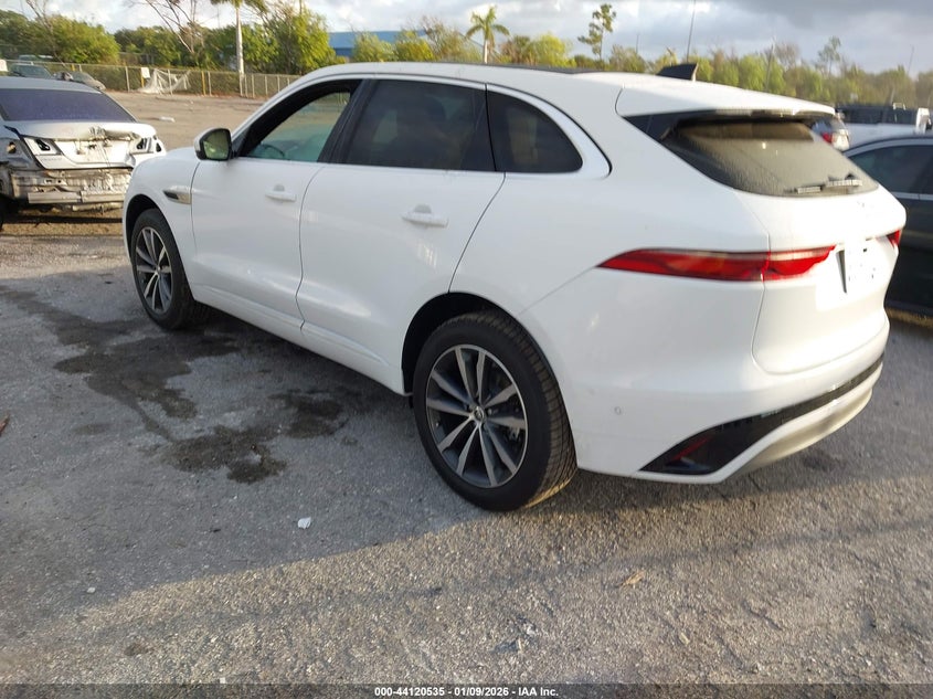 Vin: sadct2ex4ta759694, lot: 44616444, jaguar f-pace r-dynamic s p250 awd automatic 20263