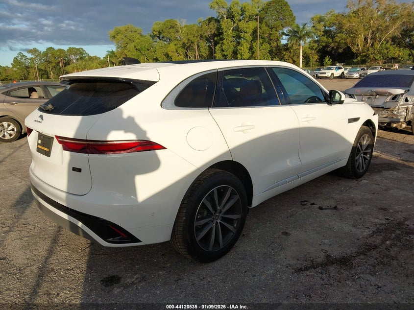 Vin: sadct2ex4ta759694, lot: 44616444, jaguar f-pace r-dynamic s p250 awd automatic 20264