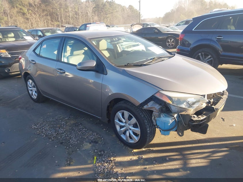 5YFBURHE3EP166625 2014 Toyota Corolla Le auction photo 1