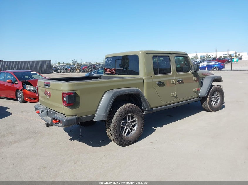 Vin: 1c6rjteg4sl534042, lot: 44616786, jeep gladiator mojave 4x4 20254
