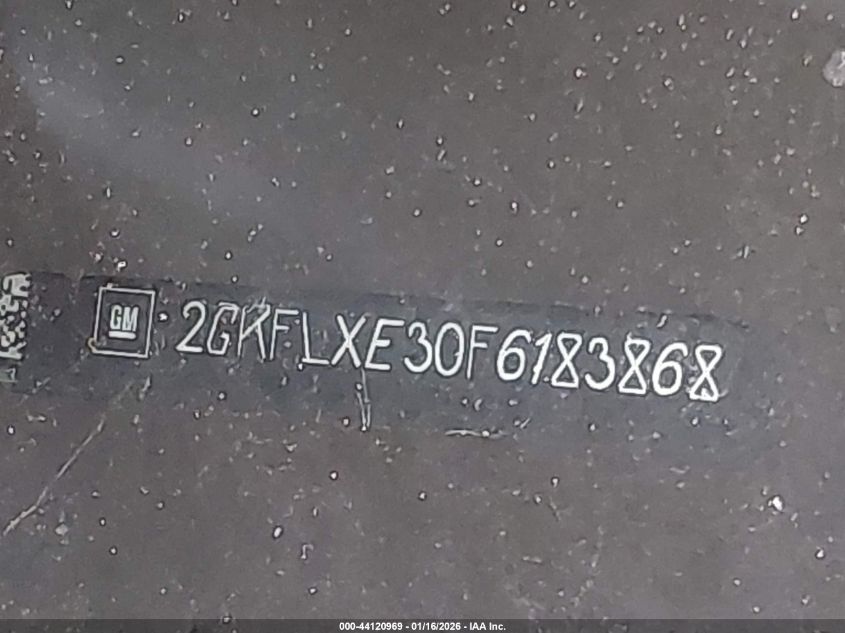 2015 GMC Terrain Slt-1 VIN: 2GKFLXE30F6183868 Lot: 44120969