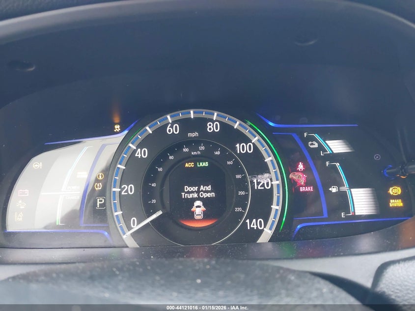 VIN JHMCR6F55HC025381 2017 HONDA ACCORD HYBRID EX-L