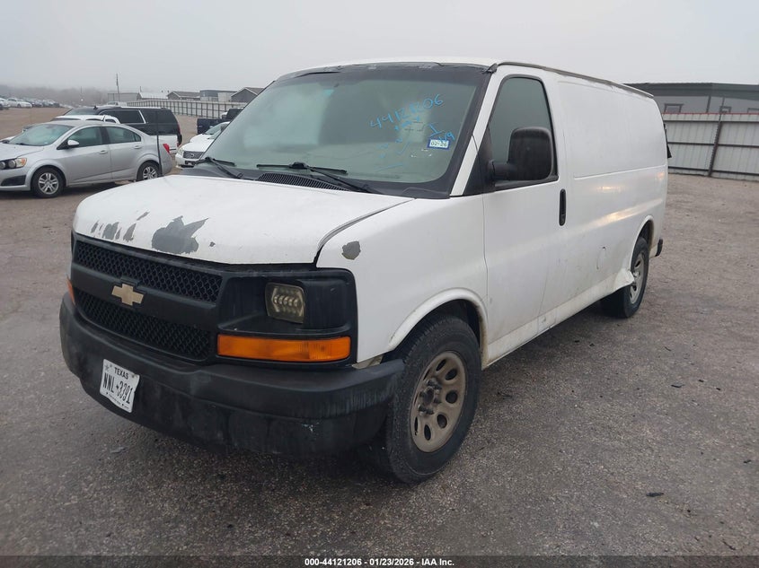 Vin: 1gcsgafx7c1185872, lot: 44617115, chevrolet express 1500 work van 20122