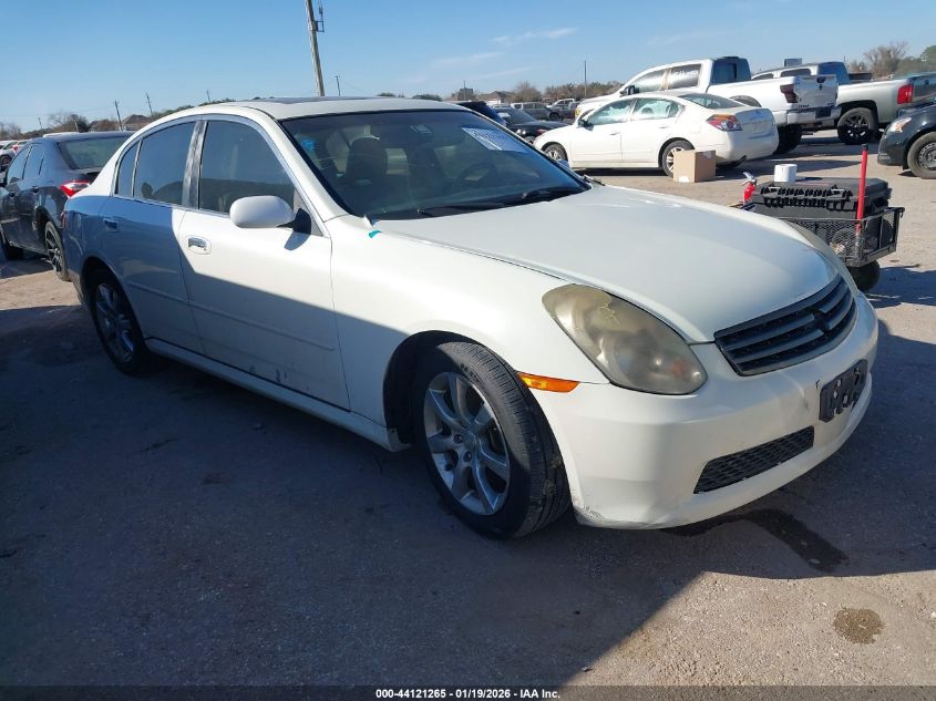 2005 Infiniti G35