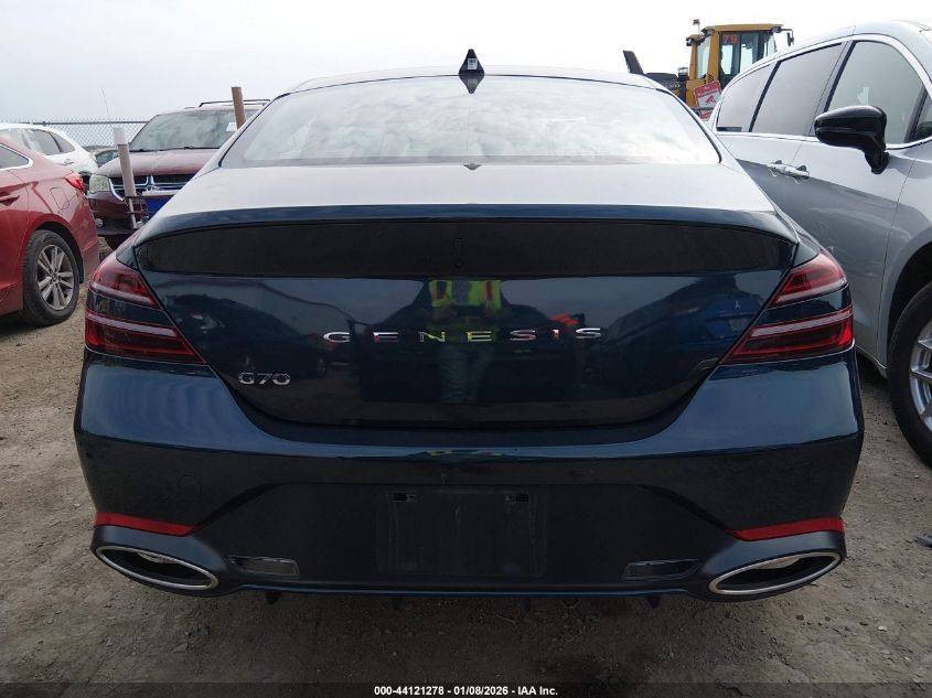 2025 Genesis G70 - KMTG34SC4SU154048