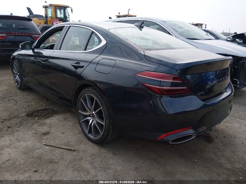 2025 Genesis G70 - KMTG34SC4SU154048