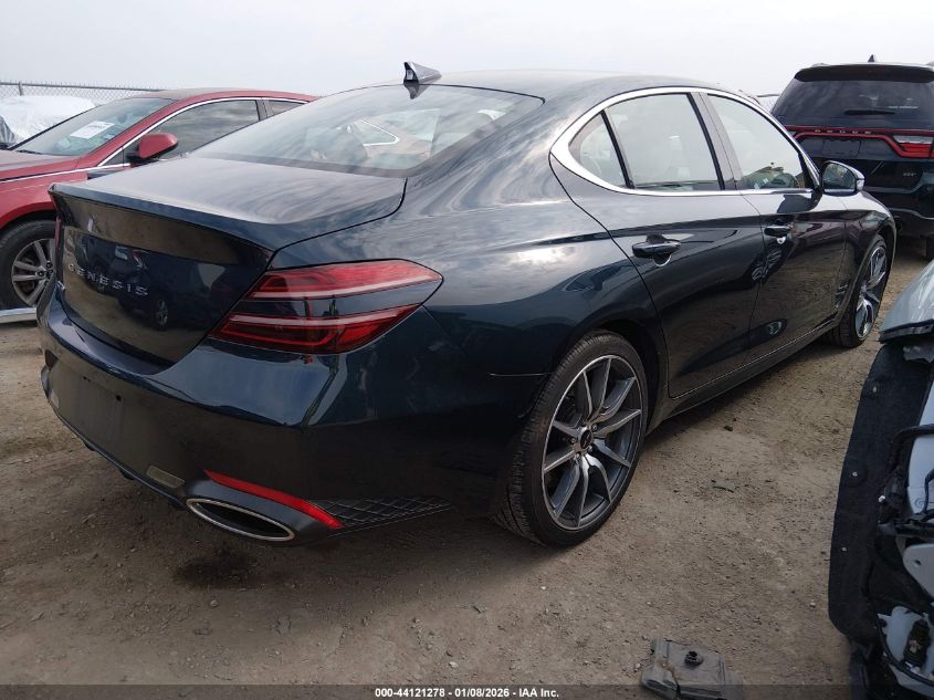 2025 Genesis G70 - KMTG34SC4SU154048
