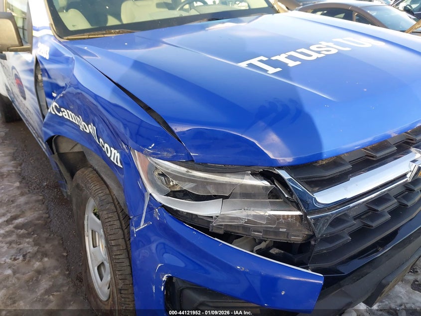VIN 1GCGTBEN4N1146294 2022 CHEVROLET COLORADO 4WD  LONG BOX WT
