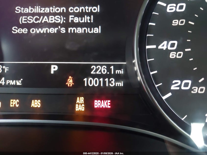 2015 Audi S7 4.0T VIN: WAUW2AFC8FN015625 Lot: 44122020