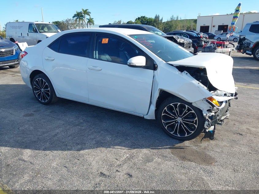 2016 Toyota Corolla L/Le/Le Pls/Prm/S/S Pls