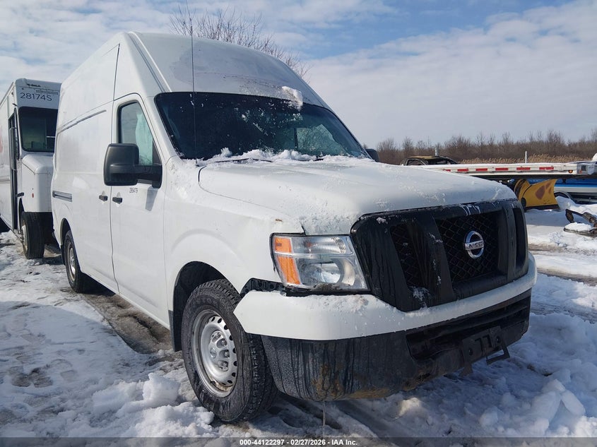 2020 Nissan Nv Cargo Nv2500 Hd S High Roof V6