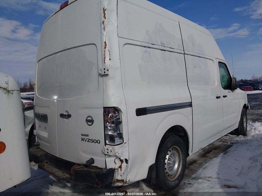 2020 Nissan Nv Cargo Nv2500 Hd S High Roof V6