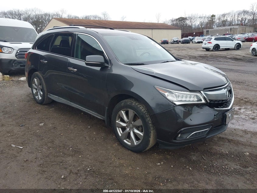 2015 Acura Mdx Advance Pkg W/Entertainment Pkg