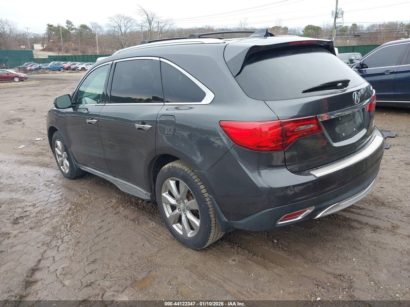 2015 Acura Mdx Advance Pkg W/Entertainment Pkg